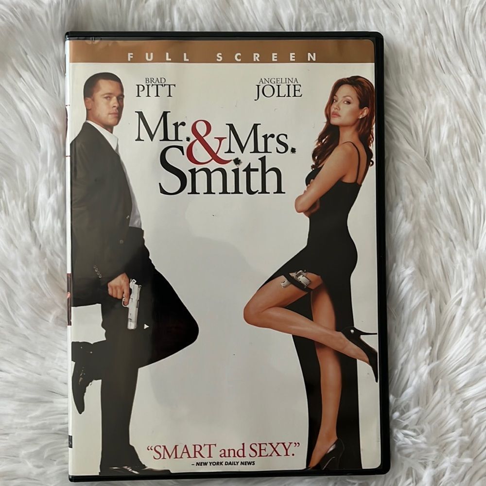 MR & MRS SMITH DVD